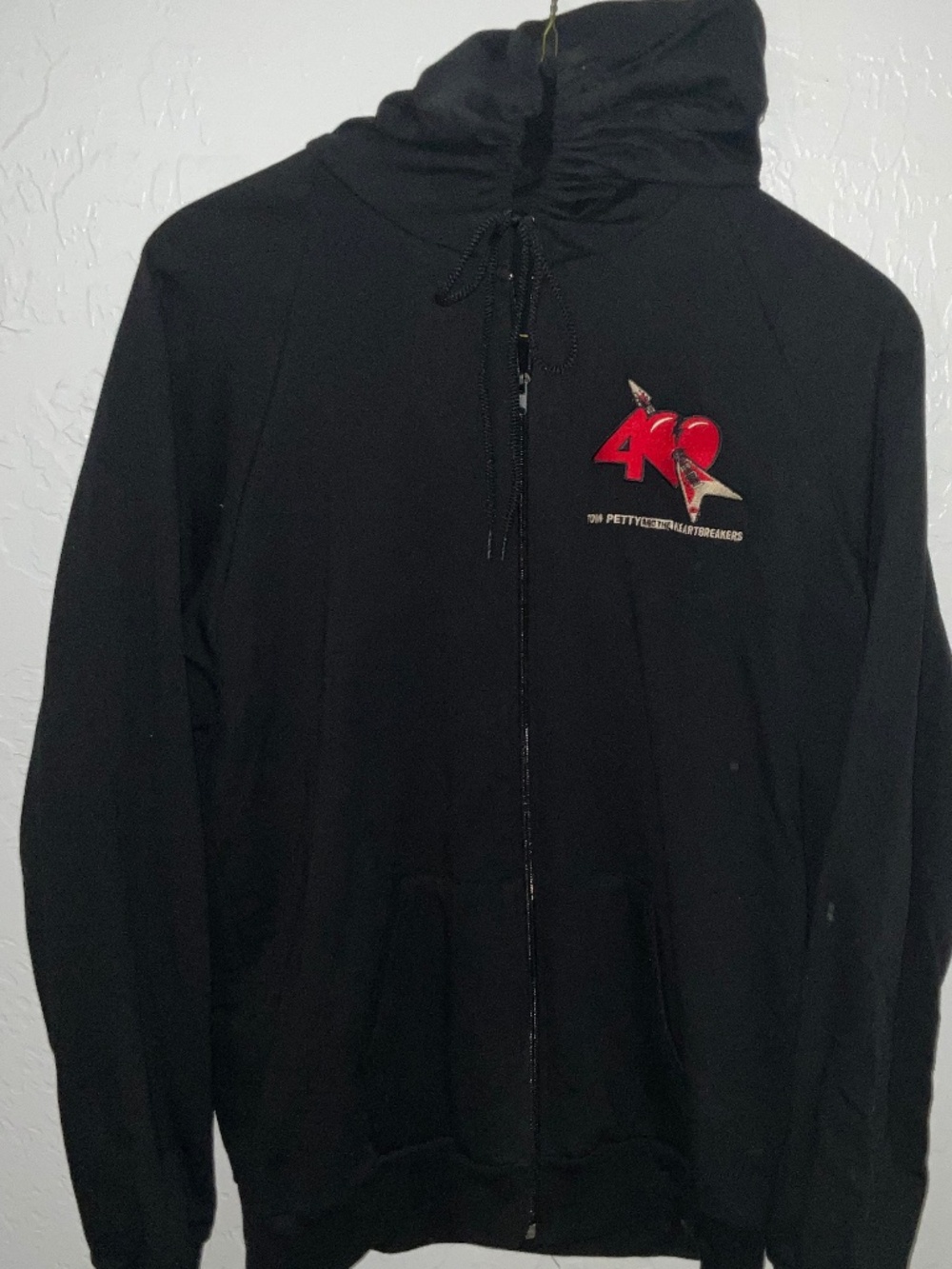 OfficialTomPetty 40th Anniversary Tour Hoodie American Apparel Made In USA XL